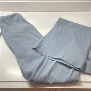 Lululemon Light Blue Flared Leggings